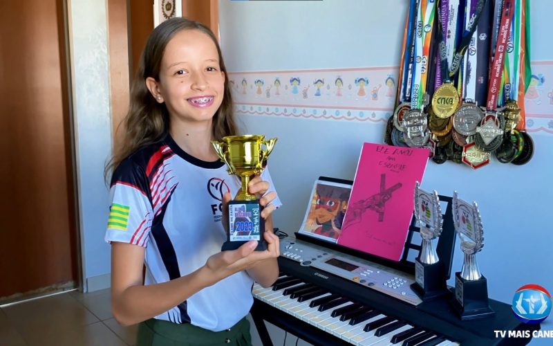 Força, Disciplina e Medalhas: A História de Ana Luísa, Uma Pequena Gigante do Karatê