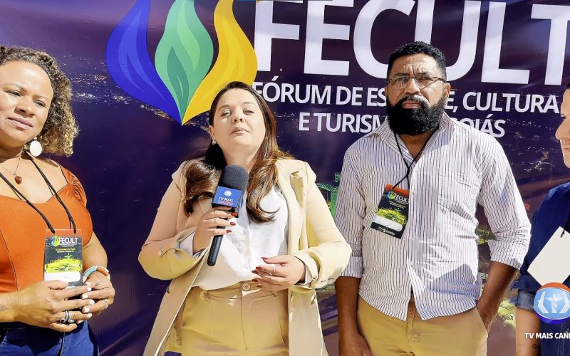📰 Lideranças locais destacam a importância do 1º FECULT realizado em Senador Canedo.
