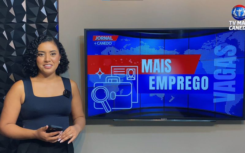 Semtrae divulga vagas de emprego em parceria com a TV Mais Canedo