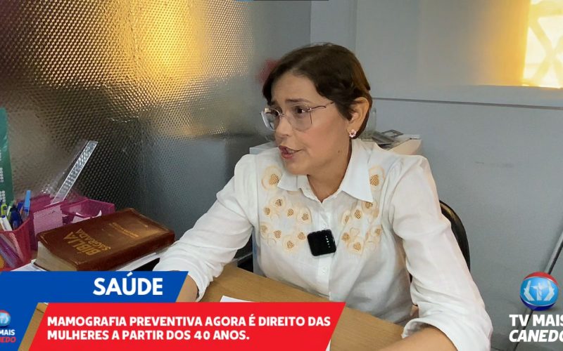 Mamografia gratuita no SUS agora é direito para mulheres desde os 40