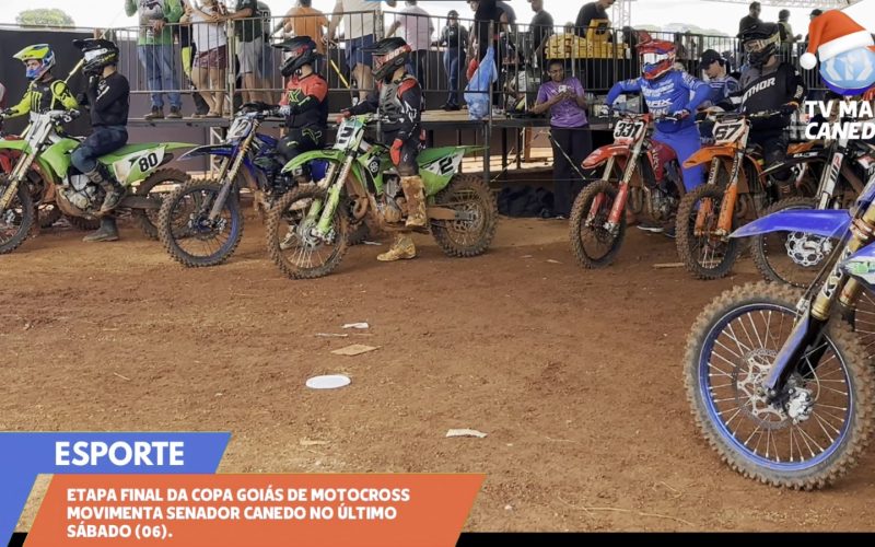 Final da Copa Goiás de Motocross movimenta Senador Canedo e consagra campeões