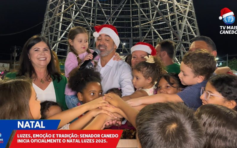 Natal luzes 2025 encanta moradores com decoração inédita em Senador Canedo