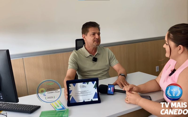 Senador Canedo é premiada e se consolida como referência nacional em transparência fiscal.