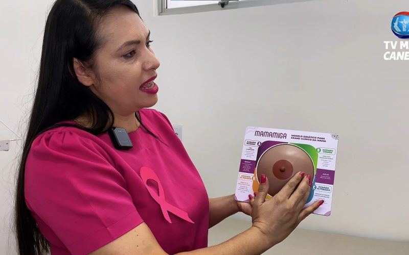 Se tocar é um ato de amor, destaca enfermeira sobre prevenção ao câncer