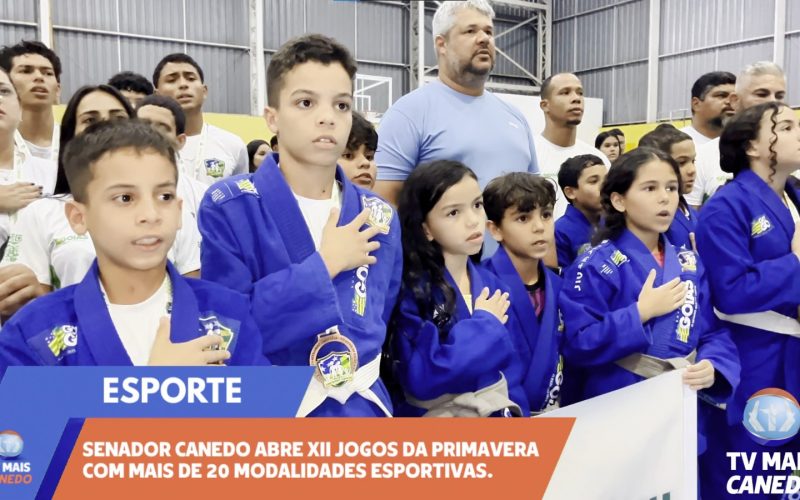 Senador Canedo abre os XII Jogos da Primavera com mais de 20 modalidades