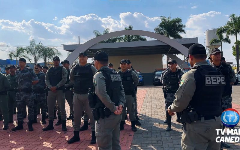 Operação “Canedo Força Total” fortalece a segurança em Senador Canedo