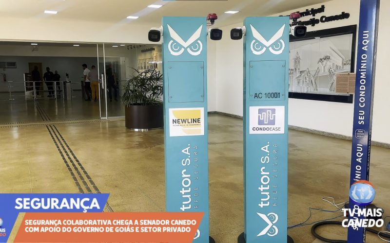 Prefeitura de Senador Canedo Lança Projeto de Segurança Colaborativa com Uso de Tecnologia
