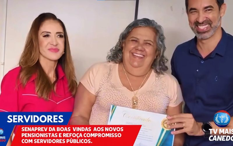 Senaprev recebe novos pensionistas e reforça compromisso com servidores.