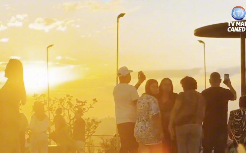 Sunset do Servidor celebra profissionais municipais no Morro do Cristo em Canedo