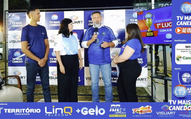 TV Mais Canedo Mostra a Força da Cobertura Esportiva na Final da Copa dos Servidores