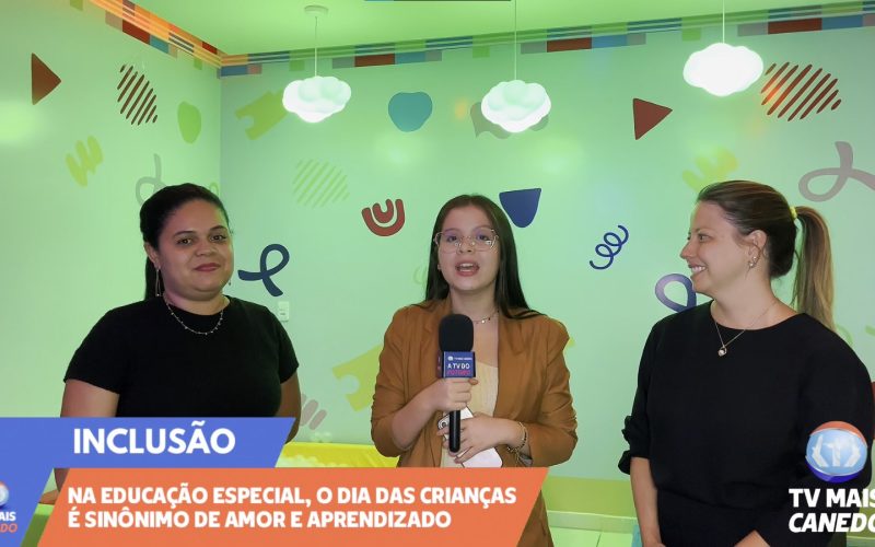 Celebração do Dia das Crianças na educação especial com inclusão e afeto