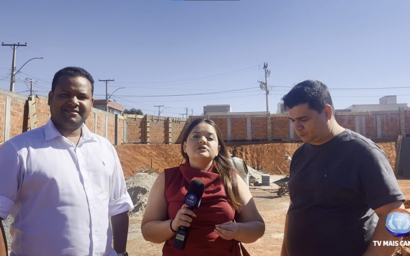 Prefeitura de Senador Canedo lança obra da nova UBS no bairro Boa Esperança
