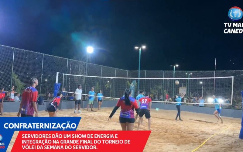 Final do torneio de vôlei celebra integração na Semana do Servidor