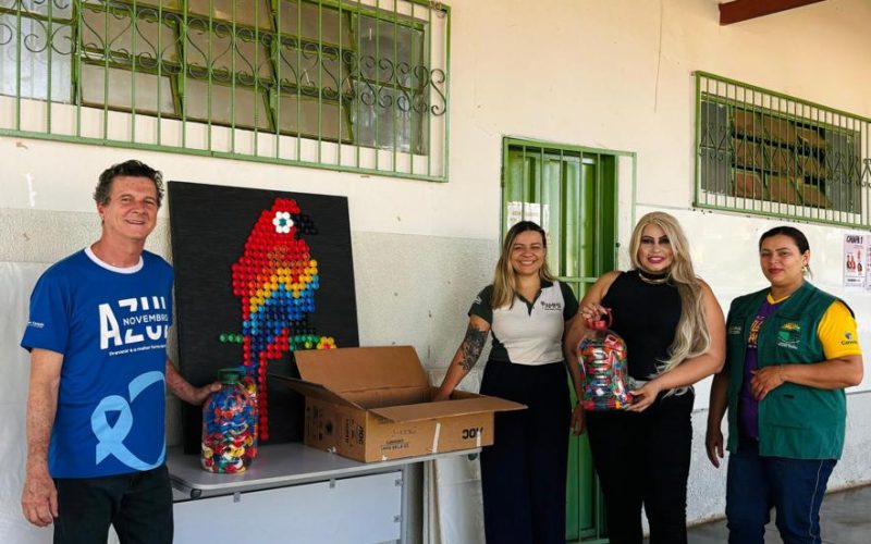 AMMA de Senador Canedo apresenta Projeto “Tampinhas que Contam Histórias” e incentiva educação ambiental nas escolas