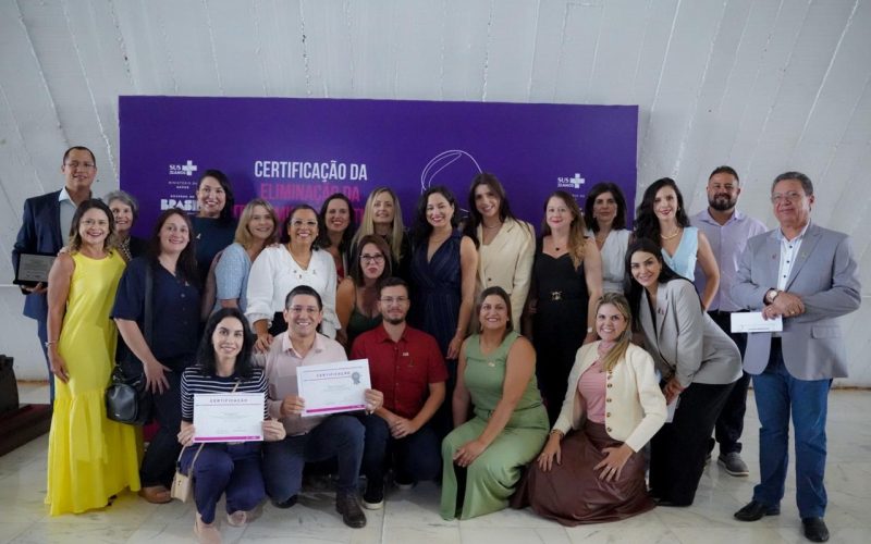 Senador Canedo recebe certificação nacional por avanços na eliminação da transmissão vertical do HIV