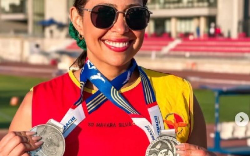Soldado do CBMGO conquista duas medalhas de prata no Campeonato Sul-Americano Master de Atletismo