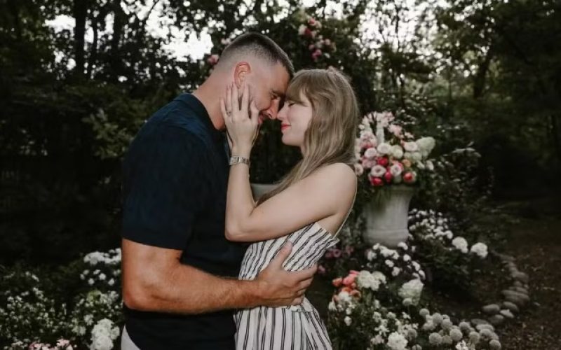 Taylor Swift anuncia noivado com Travis Kelce e revela novo álbum
