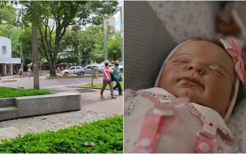 Homem agride bebê de 4 meses em BH após confundir criança com bebê reborn para furar fila