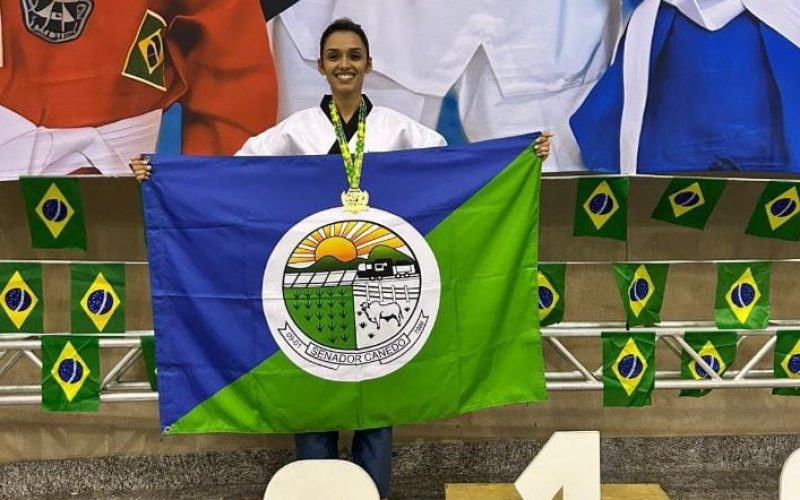 Senador Canedo brilha no Taekwondo e reforça seu protagonismo esportivo nacional