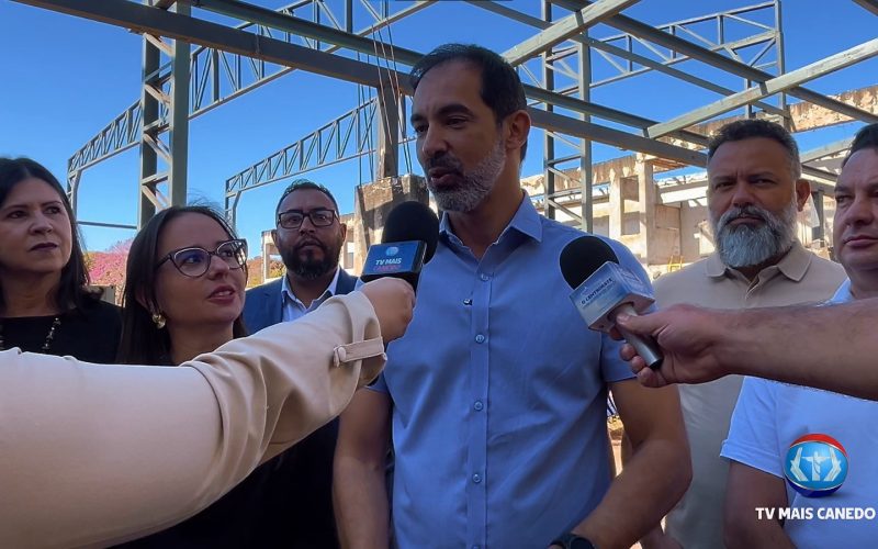 Prefeito Pellozo Retoma Obra Parada da Escola São Francisco