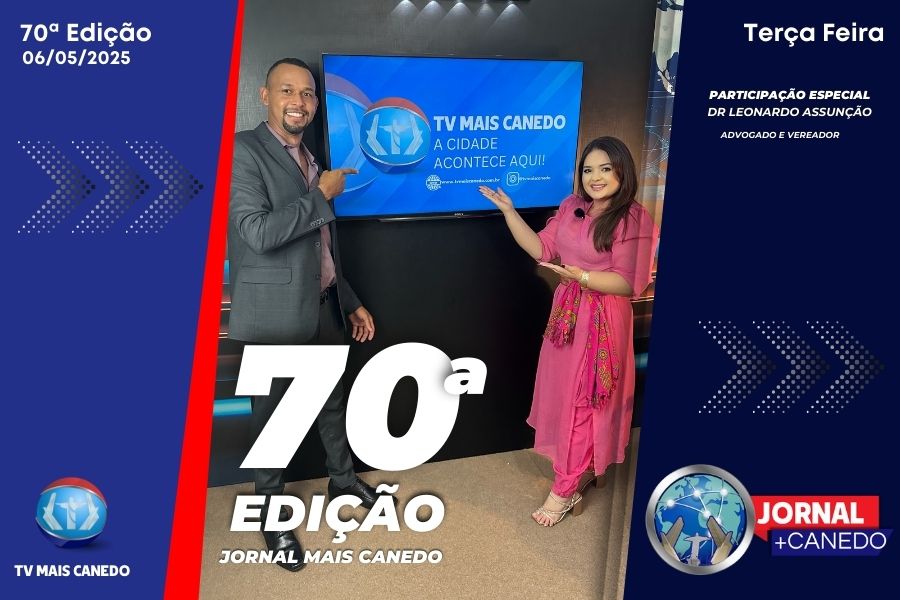 Jornal Mais Canedo – 70ª Edição – Terça