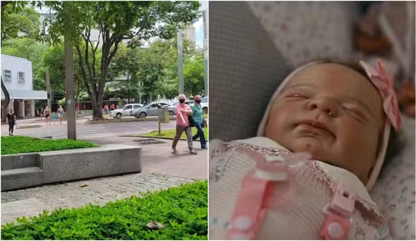 Homem agride bebê de 4 meses em BH após confundir criança com bebê reborn para furar fila