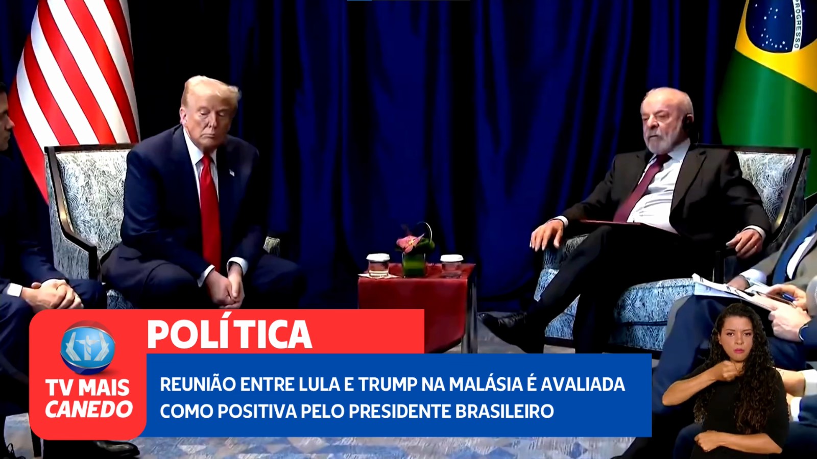 Lula e Trump discutem tarifas comerciais em reunião positiva na Malásia