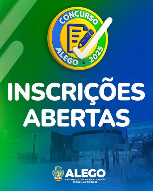 Sites falsos estão circulando e simulando inscrições para o concurso da Assembleia Legislativa de Goiás (Alego).