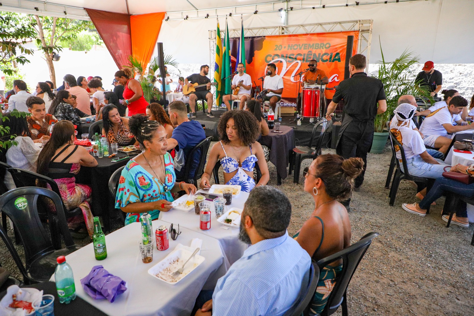 Senador Canedo celebrou o Dia da Consciência Negra com um dia inteiro de cultura, ancestralidade e união.