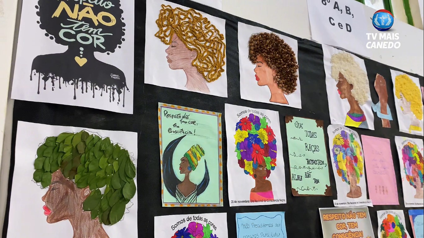 Projetos fortalecem educação antirracista no Colégio Senador Canedo na Semana da Consciência Negra