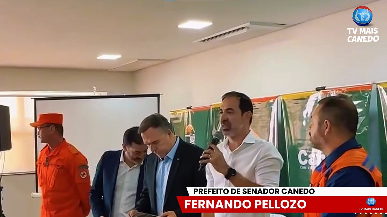 Posse de novos conselheiros da Defesa Civil reforça segurança em Senador Canedo