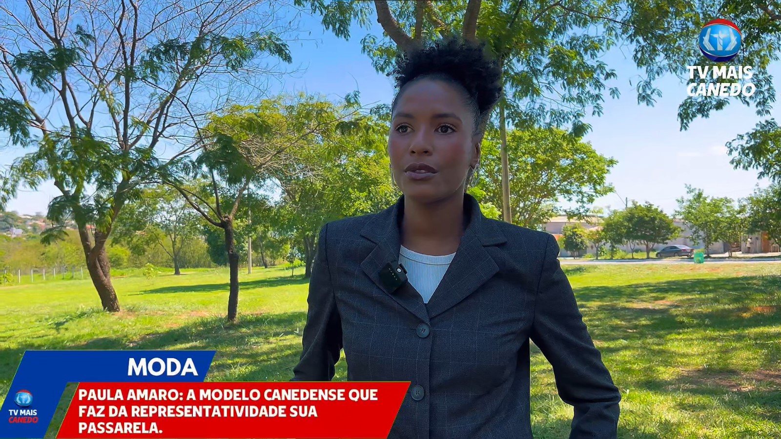 Modelo Paula Amaro de Senador Canedo destaca representatividade e inclusão na moda