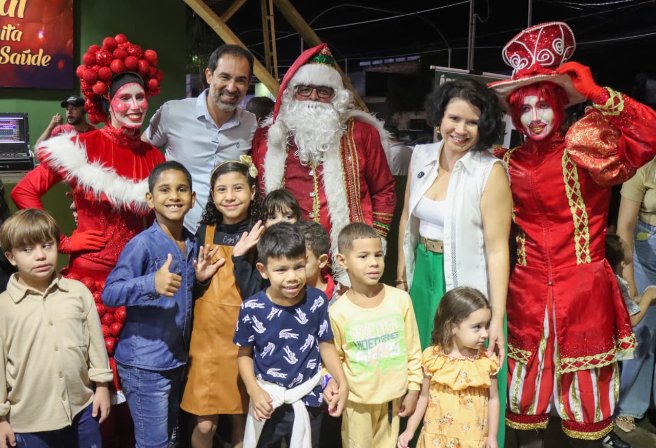 Magia, luzes e emoção: Senador Canedo abre oficialmente o Natal Luzes 2025 com espetáculo que encantou famílias