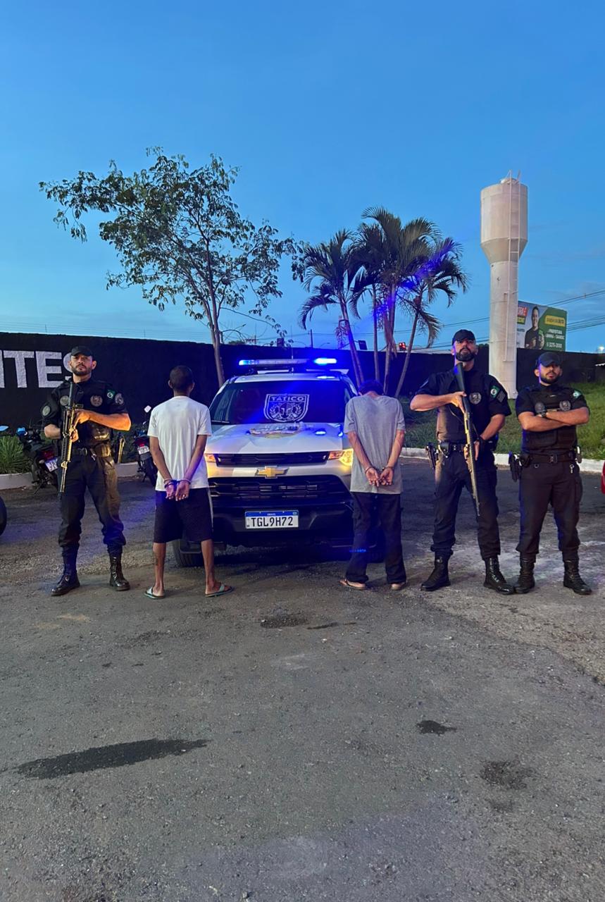 Ação eficiente da GCM de Senador Canedo resulta na detenção de suspeitos de tráfico no Jardim das Oliveiras