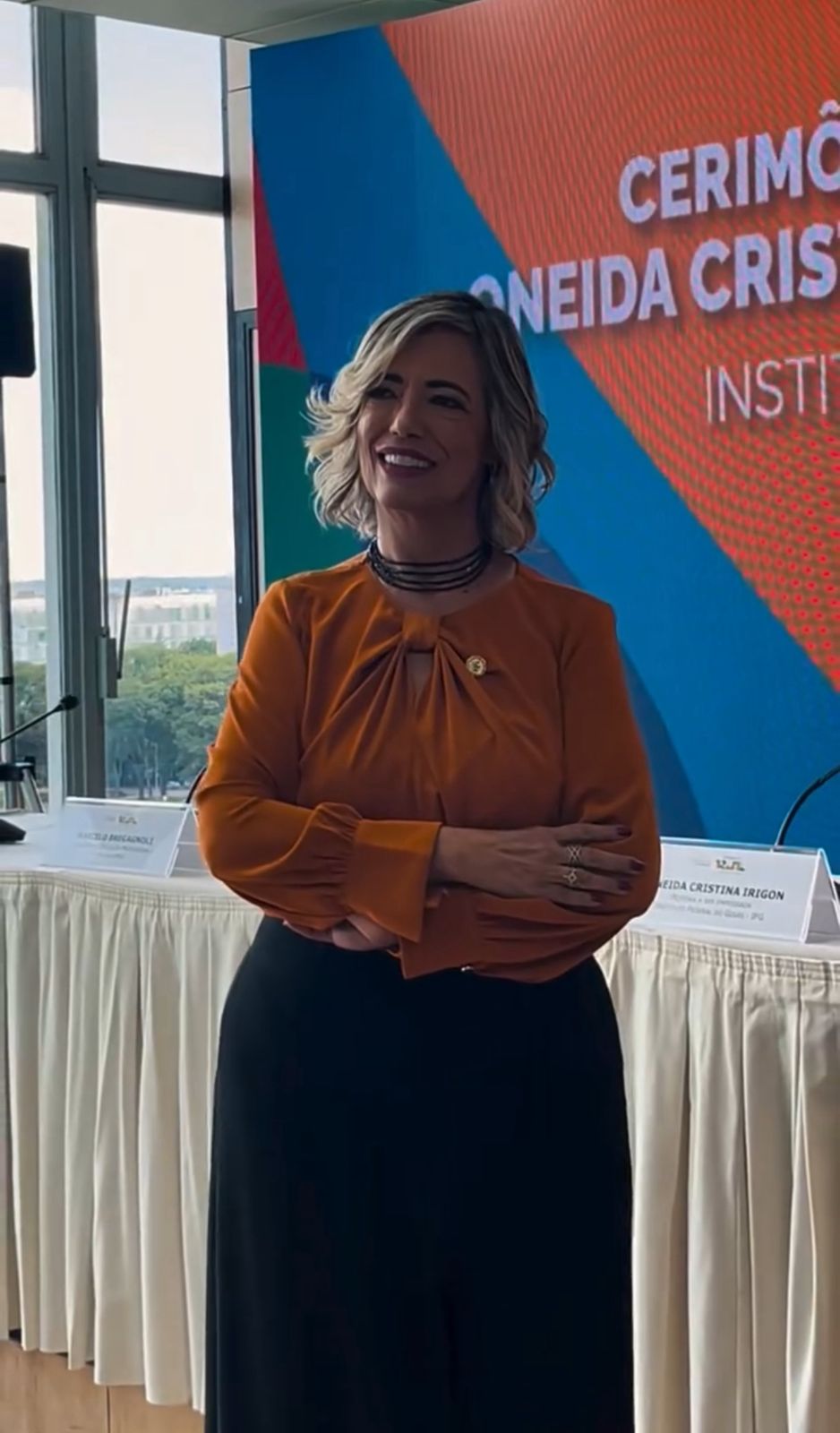 Professora Oneida Cristina é reconduzida ao cargo de reitora do IFG para o mandato 2025–2029