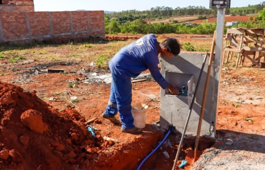 Pedido de ligação de água pode ser feito por WhatsApp em Senador Canedo