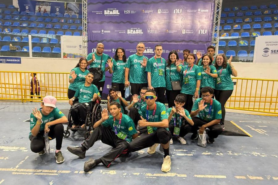 Vice-prefeita Salma Bahia acompanha delegação goiana em jogos paradesportivos nacionais
