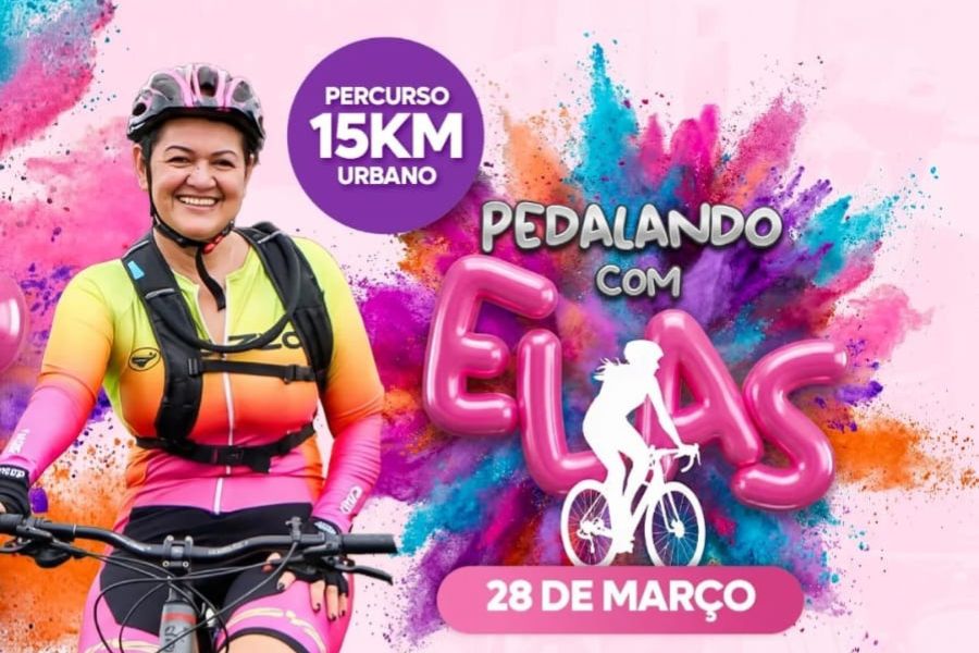 Evento “Pedalando com Elas” promove passeio ciclístico em Senador Canedo neste sábado (28)