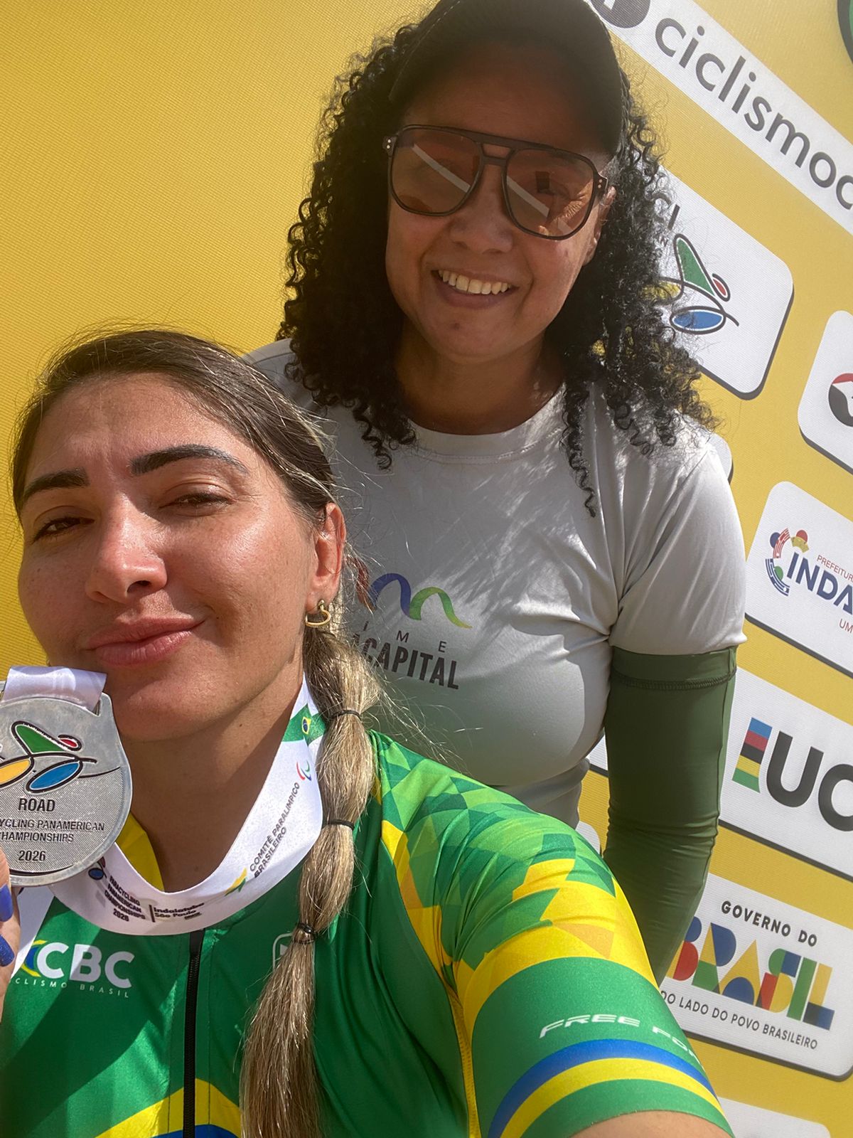 Brasil lidera Campeonato Pan-Americano de Paraciclismo 2026; Samara Felipe conquista prata