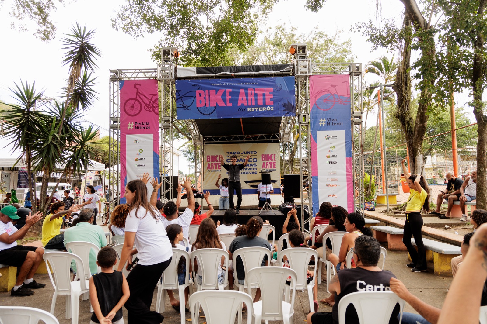 Bike Arte Brasil chega a Senador Canedo com prévias culturais gratuitas na Praça CEU das Artes