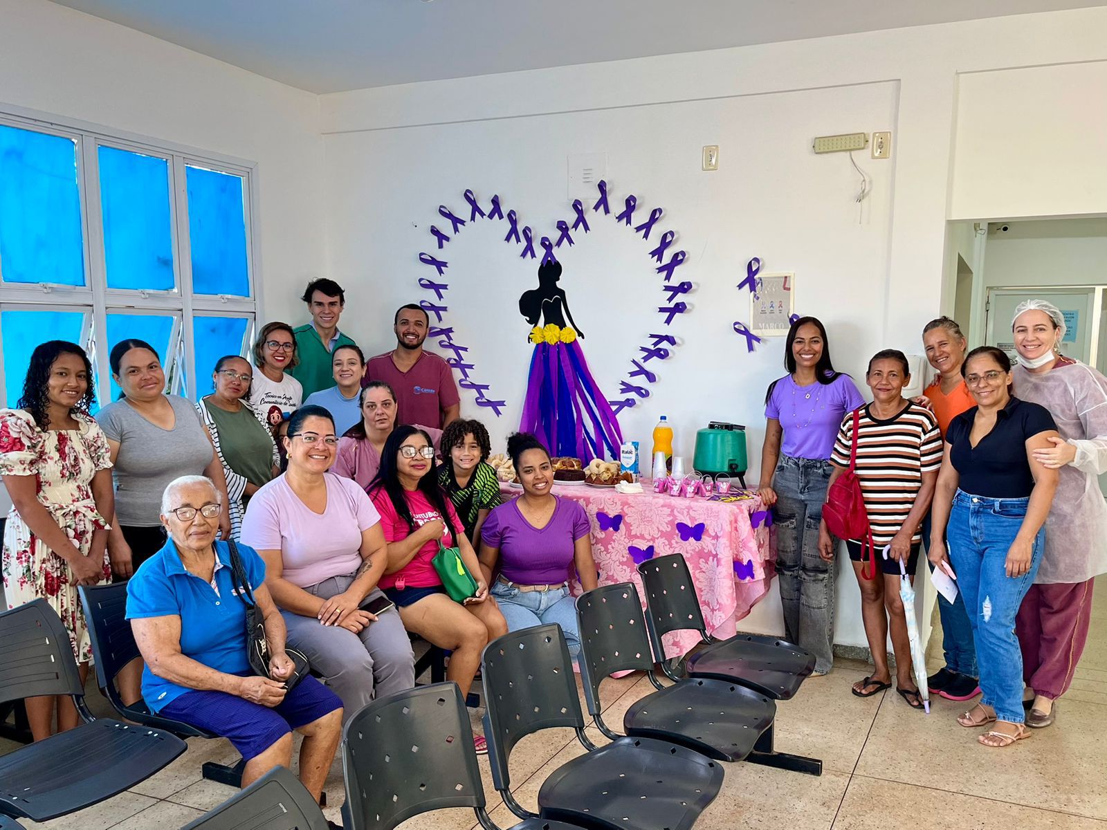 UBS do Prado realiza ação do Março Lilás com mais de 100 atendimentos