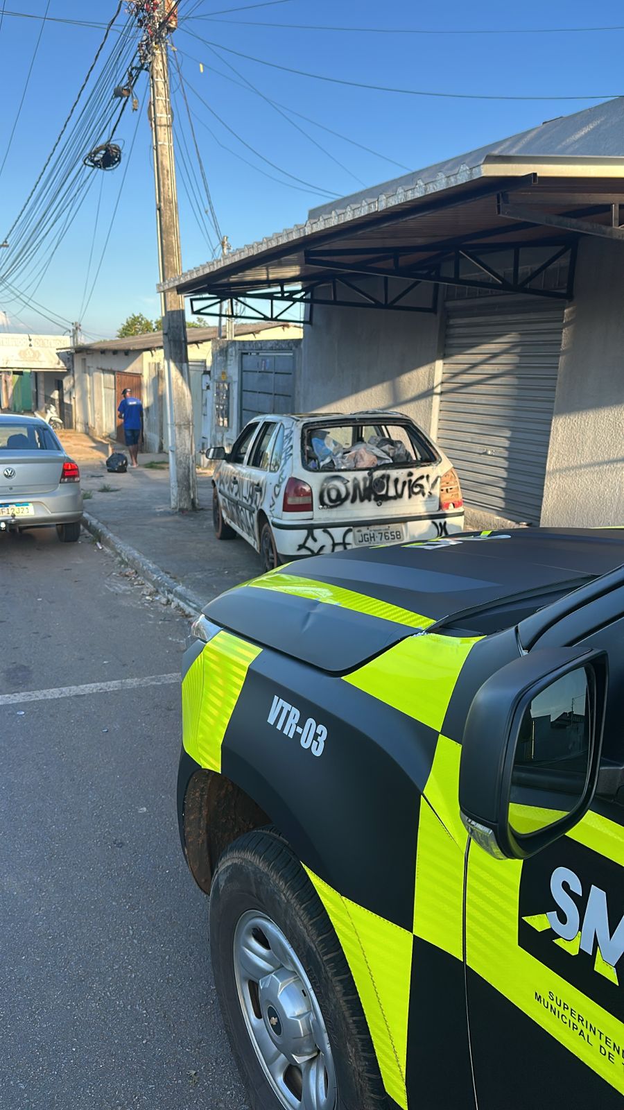 SMT apreende veículo irregular utilizado em “rolezinho noturno” em Senador Canedo