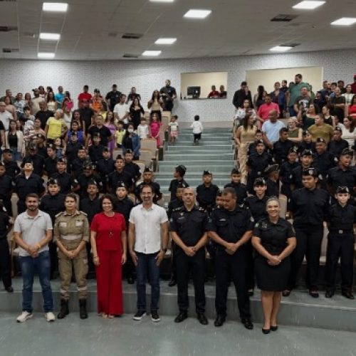 Senador Canedo forma 50 novos Guardas Mirins e celebra avanço de projeto que promove disciplina, cidadania e inclusão