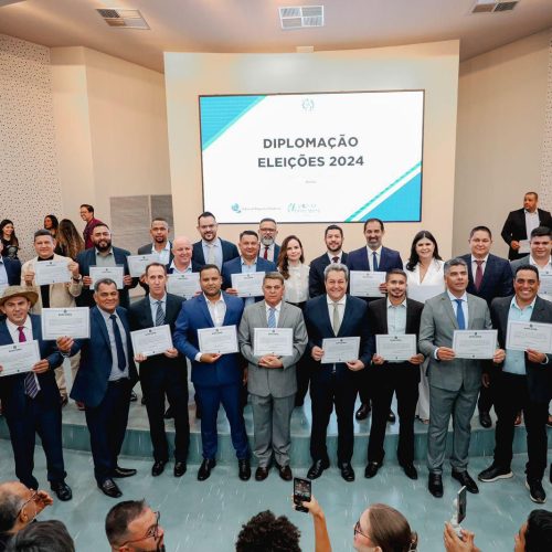 Diplomação das eleições de 2024 aconteceu hoje em Senador Canedo