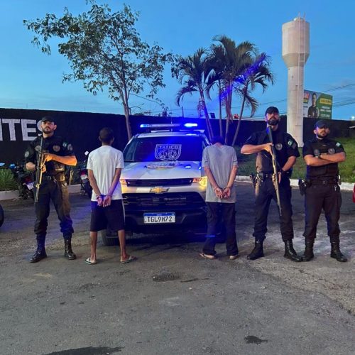 Ação eficiente da GCM de Senador Canedo resulta na detenção de suspeitos de tráfico no Jardim das Oliveiras
