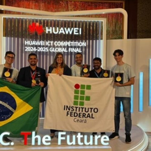 Institutos Federais do Brasil brilham na China e conquistam pódio em competição global de tecnologia da Huawei