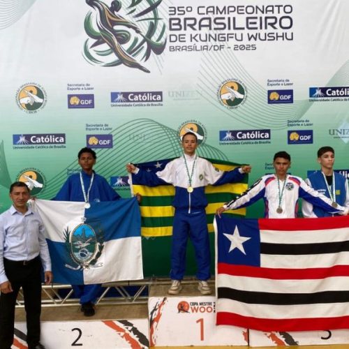 Atleta canedense é campeão brasileiro de Kung-Fu e se destaca em seletiva para o Mundial na China.