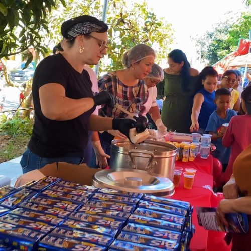 Páscoa Solidária leva alegria, alimentos e serviços gratuitos à comunidade do Morumbi