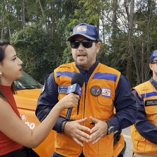 Defesa Civil avalia rachadura em aduelas pluviais (bueiros) na GO-537