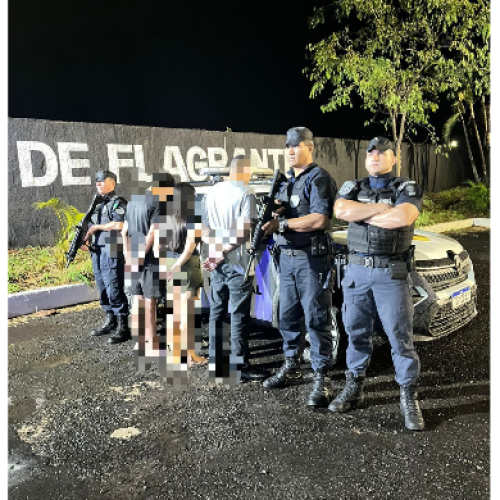 GCM detém dois suspeitos por tráfico de drogas em Senador Canedo